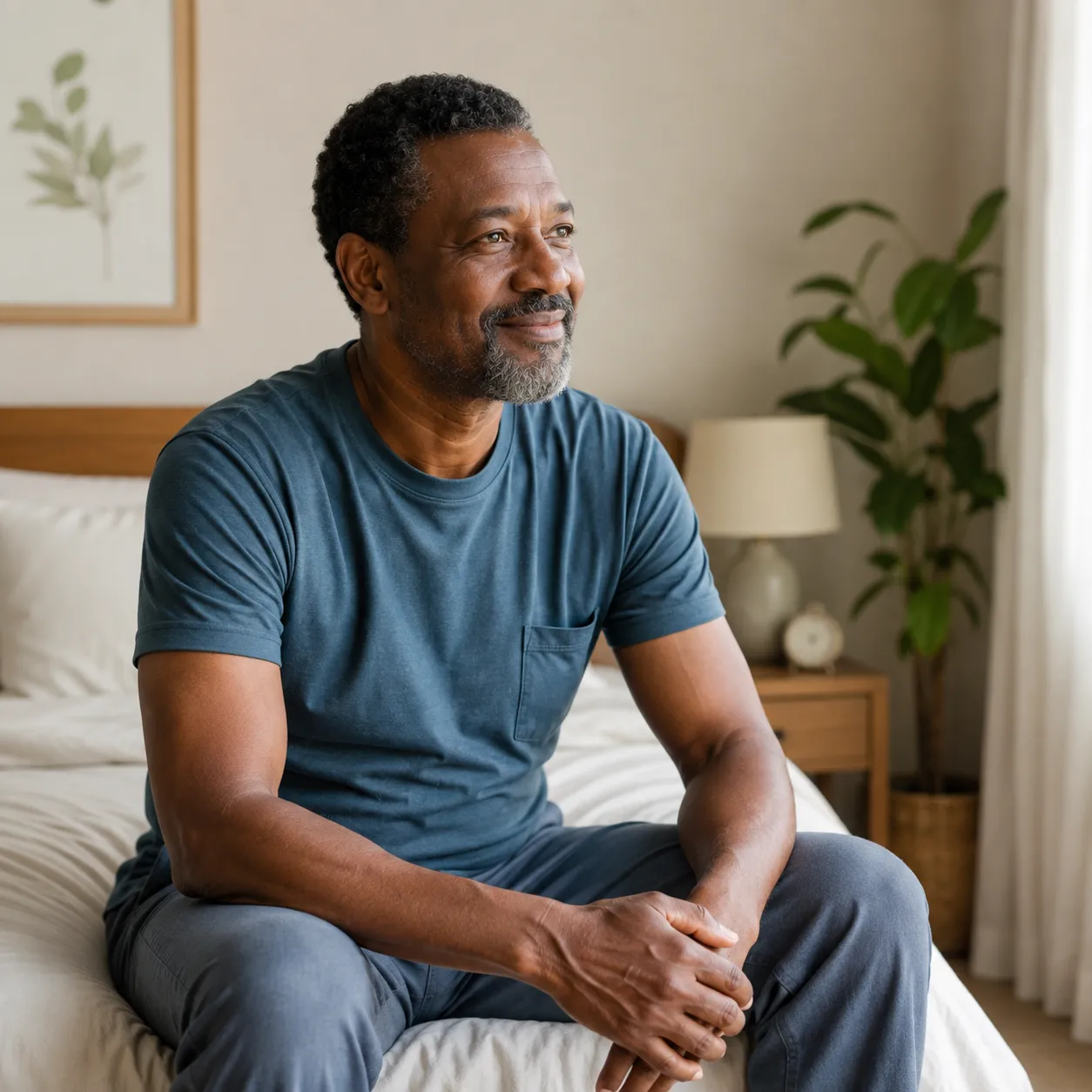 Homme actif en extérieur, mode de vie sain
